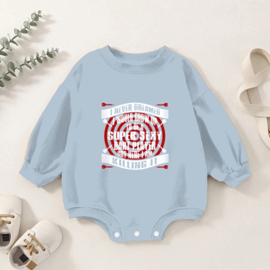 Discover Super Sexy dart player 2 Baby Romper Sweatshirts