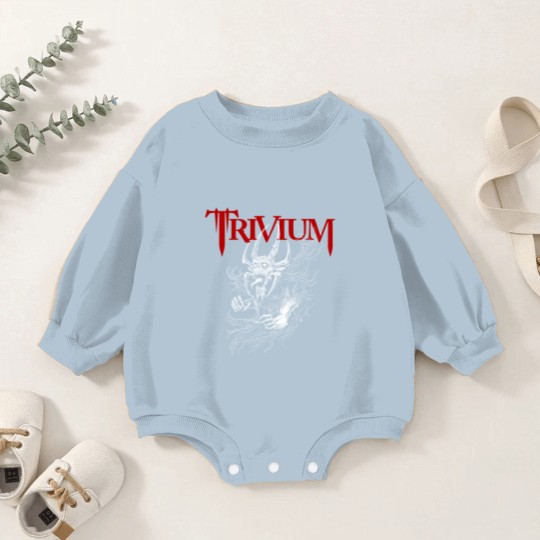 Discover Trivium Unisex Heavy Cotton Baby Romper Sweatshirts