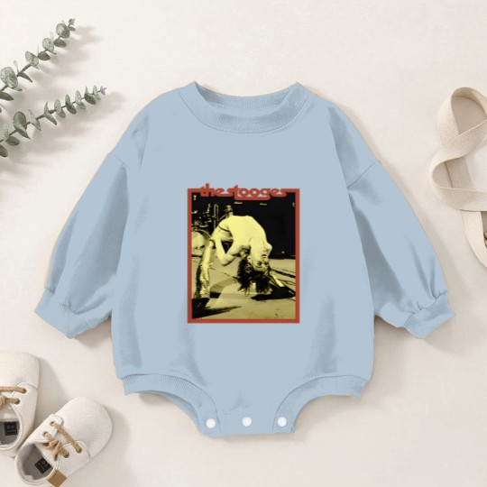 Discover The Stooges Iggy Pop Punk Rock Band Baby Romper Sweatshirts
