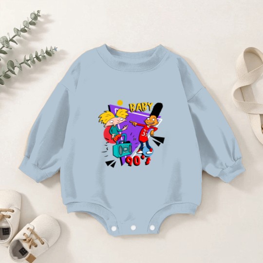 Discover Hey arnold! 90s Baby - Hey Arnold - Baby Romper Sweatshirts