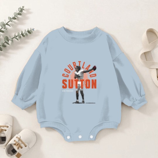Discover Courtland Sutton Denver Player Name - Courtland Sutton - Baby Romper Sweatshirts