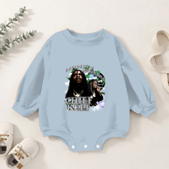 Discover Chief Keef 90s Vintage Baby Romper Sweatshirts, Chief Keef Baby Romper Sweatshirts, Chief Keef Retro Baby Romper Sweatshirts