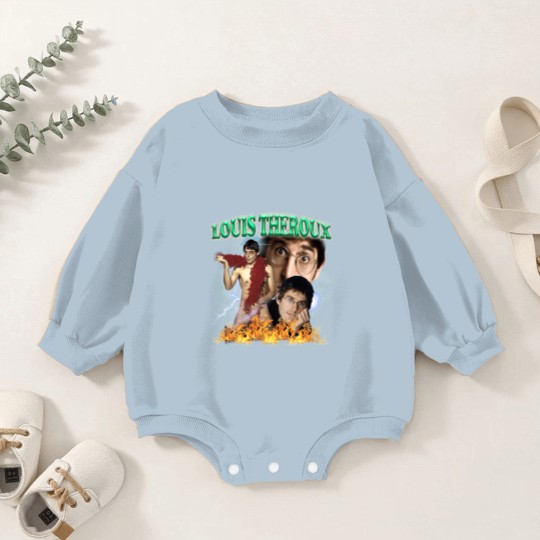 Discover Louis Theroux Wavey Baby Romper Sweatshirts