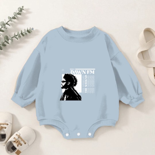 Discover Weeknds Baby Romper Sweatshirts / Dawn Fm Custom Album Cover Baby Romper Sweatshirts