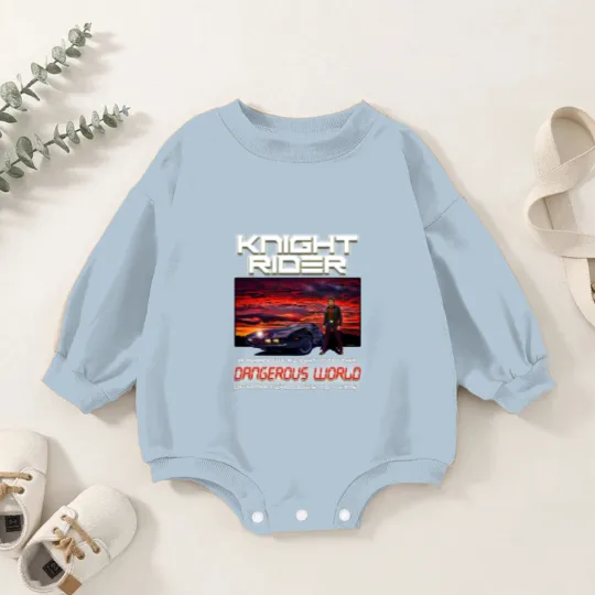 Discover Knight Rider Baby Romper Sweatshirts