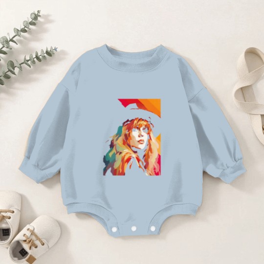 Discover Stevie Nicks WPAP Baby Romper Sweatshirts