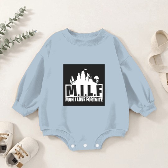 Discover Man I Love 4tnite Baby Romper Sweatshirts