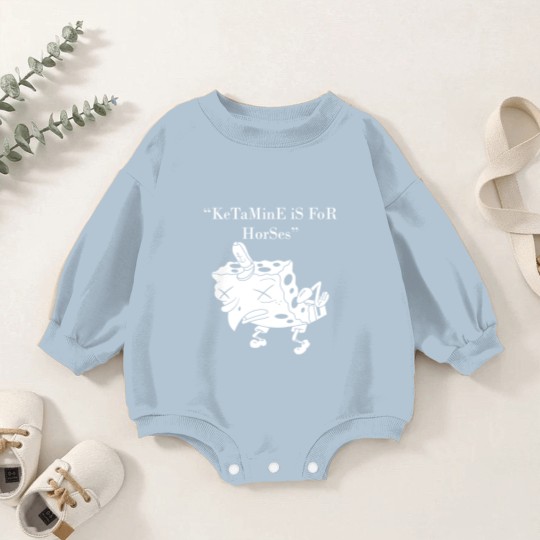 Discover Ketaminee Is for Horses Ketaminee Is for Horses Baby Romper Sweatshirts