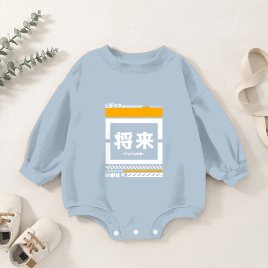 Discover Techno future - Techwear - Baby Romper Sweatshirts