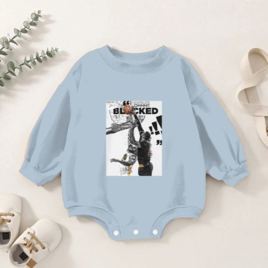 Discover LeBron James Chasedown Block Andre Iguodala Baby Romper Sweatshirts