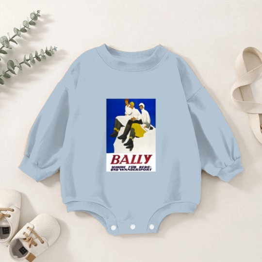 Discover Bally Shoes, Poster Baby Romper Sweatshirts