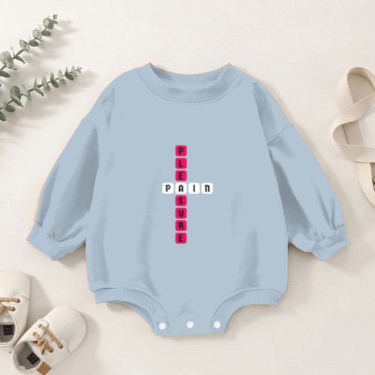 Discover BDSM Sub Dom Pleasure Pain Devot Dominant Fetish Baby Romper Sweatshirts
