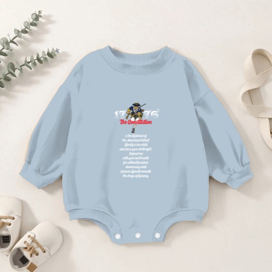 Discover The Constitution Baby Romper Sweatshirts