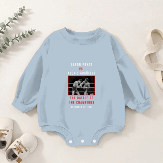 Discover aaron pryor vs alexis arguello Baby Romper Sweatshirts