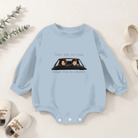 Discover SHOTGUN SHUTS HIS CAKEHOLE Baby Romper Sweatshirts