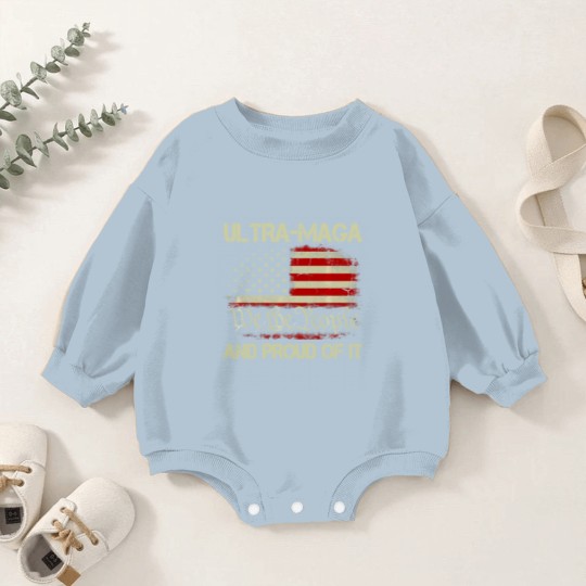 Discover ULTRA MAGA We The People And Proud Of It - Baby Romper Sweatshirts Baby Romper Sweatshirts