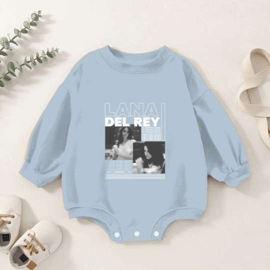 Discover Lana Del Rey Graphic Baby Romper Sweatshirts , Retro Country Music Baby Romper Sweatshirts