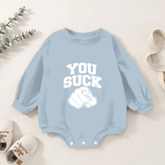 Discover you suck Baby Romper Sweatshirts