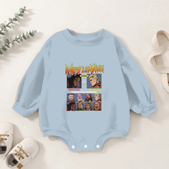 Discover Roman vs Cody Baby Romper Sweatshirts