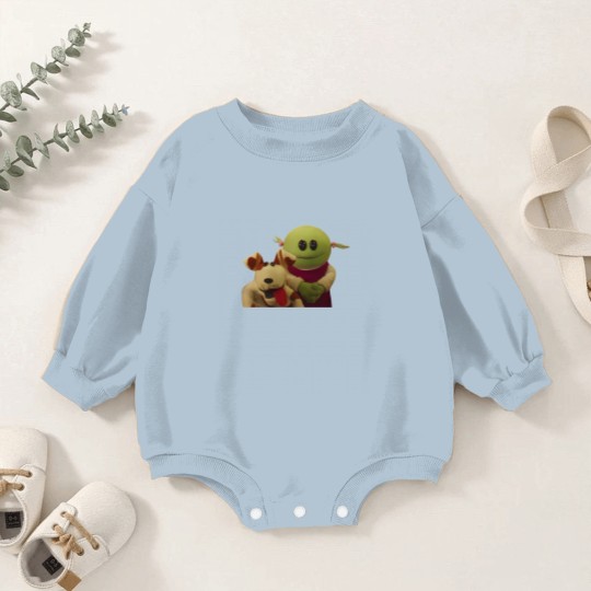 Discover Nanalan Mona and Russer Unisex Jersey Baby Romper Sweatshirts