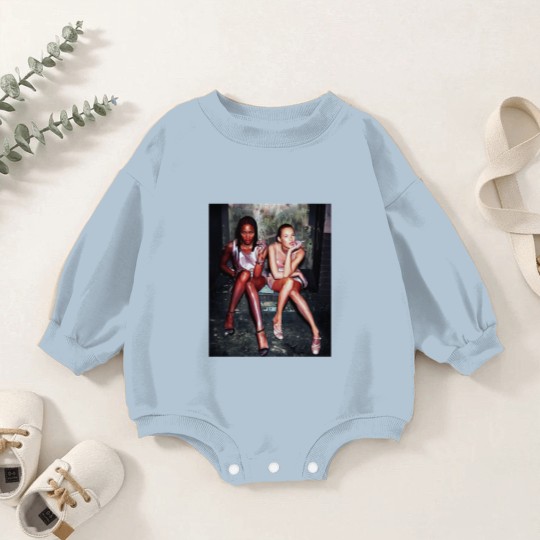 Discover NAOMI CAMPBELL AND KATE MOSS Baby Romper Sweatshirts