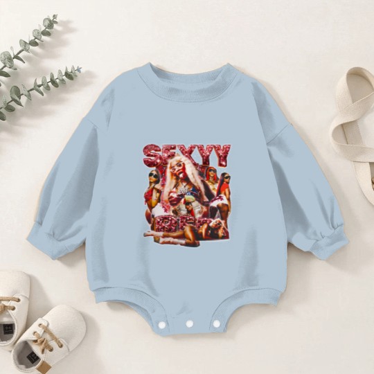 Discover Sexyy Red Singer Baby Romper Sweatshirts, Sexyy Red Bootleg Baby Romper Sweatshirts, Retro Sexyy Red Baby Romper Sweatshirts For Fan