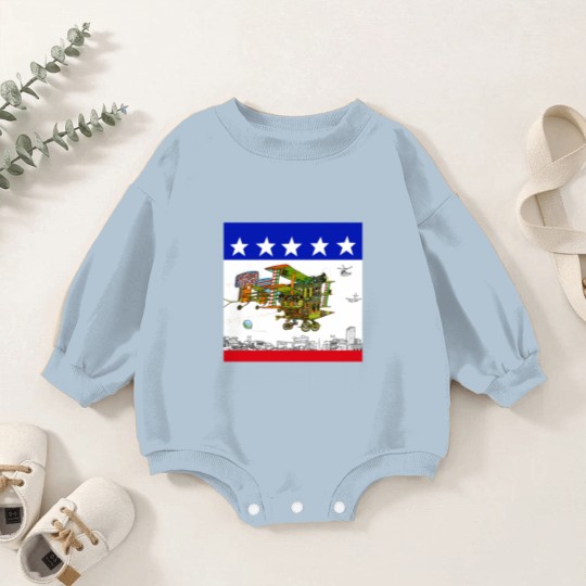 Discover Jefferson Airplane - After Bathing At Baxter Baby Romper Sweatshirts