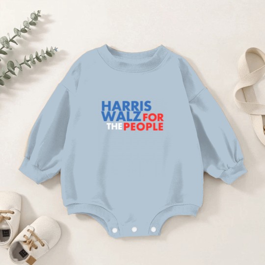 Discover Harris Walz For The People, Harris Walz , Harris Walz Baby Romper Sweatshirts