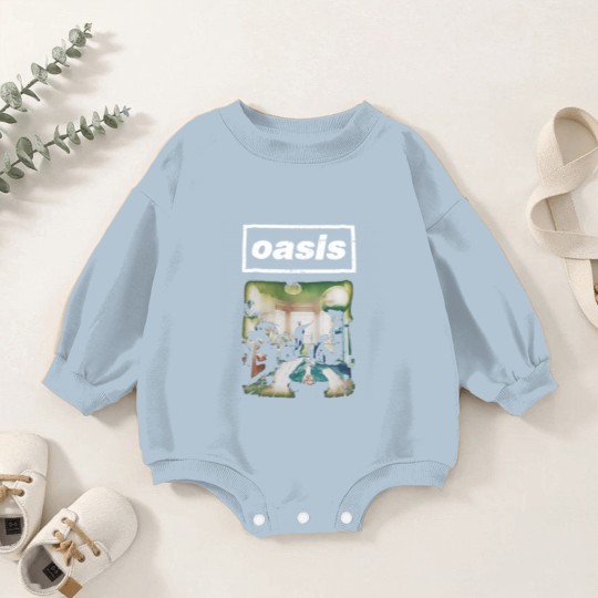Discover classic rock 90's &&oasis-OAsis&&oasis-OAsis&&oasis-OAsis&&amp Baby Romper Sweatshirts