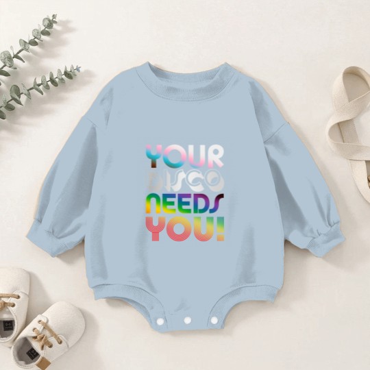 Discover Your Disco Needs You - Kylie Minogue - Light Years - Progress Pride Colours LGBTQIA+ | Active Baby Romper Sweatshirts