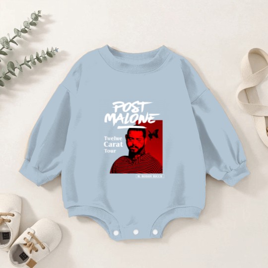 Discover Post Malone Vintage Graphic Baby Romper Sweatshirts, Post Malone Baby Romper Sweatshirts, Post Malone Merch, Post Malone Graphic Baby Romper Sweatshirts