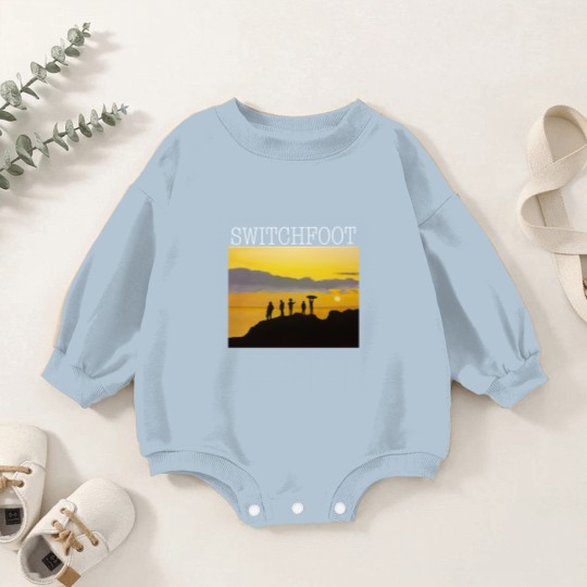 Discover Switchfoot painting Baby Romper Sweatshirts