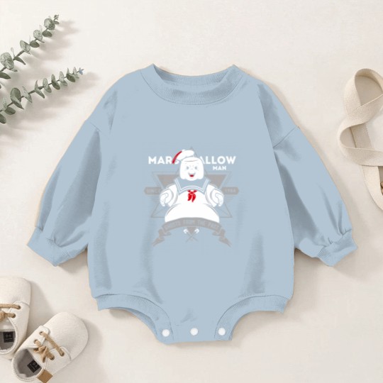 Discover Marshmallow Man Baby Romper Sweatshirts