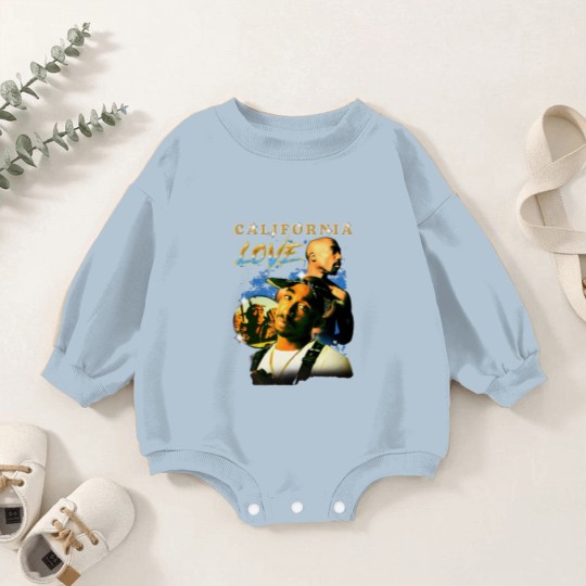Discover California Love 2Pac Vintage Style Baby Romper Sweatshirts
