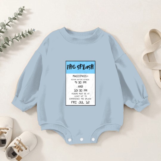 Discover Splash - Splash Mountain - Baby Romper Sweatshirts