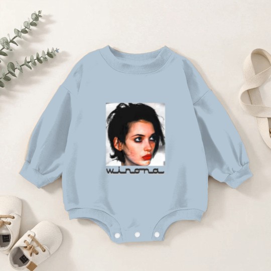 Discover Winona Ryder // Retro 90s Fan Art - Winona Ryder - Baby Romper Sweatshirts
