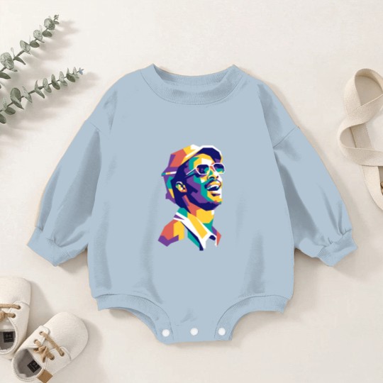 Discover Stevie Wonder WPAP Limit Color Baby Romper Sweatshirts