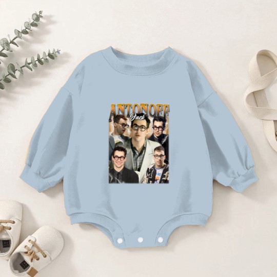 Discover Jack Antonoff Vintage Baby Romper Sweatshirts