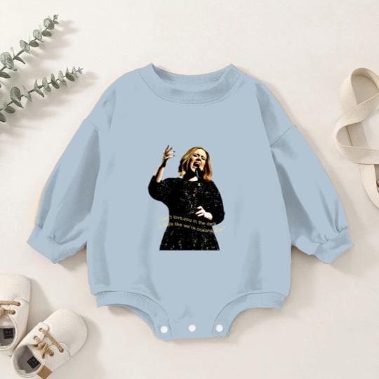 Discover Adele Concert Love In The Dark Baby Romper Sweatshirts
