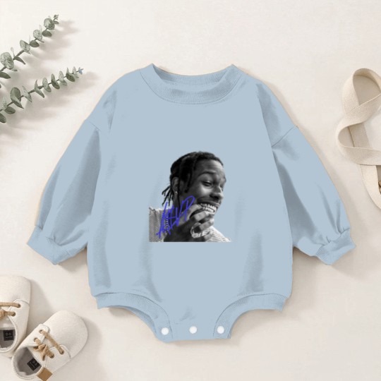 Discover ASAP Rocky Baby Romper Sweatshirts, asap Graphic Baby Romper Sweatshirts, Rocky Merch