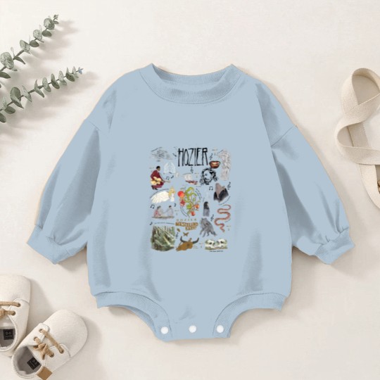 Discover Hozier Unreal Unearth Baby Romper Sweatshirts, Vintage Unreal Unearth Tour Music 2024 Baby Romper Sweatshirts