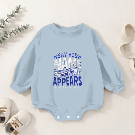 Discover Joe Hendry Say His Name Baby Romper Sweatshirts - Funny Wrestling Graphic Inspired by Joe Hendry for Fans