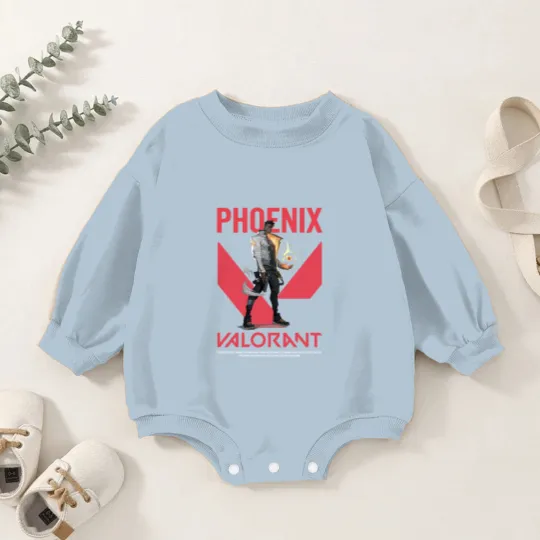 Discover Phoenix Valorant Baby Romper Sweatshirts