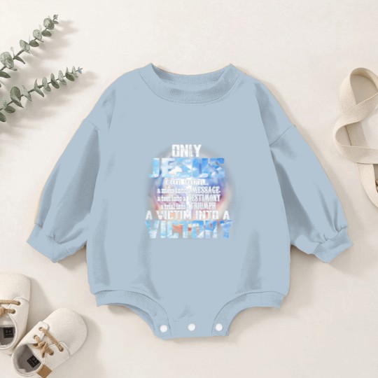 Discover Christian Only Jesus Can Turn A Mess Into A Message A Test Into A Christ Baby Romper Sweatshirts