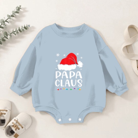 Discover Papa Claus Family Matching Papa Claus Pajama Baby Romper Sweatshirts