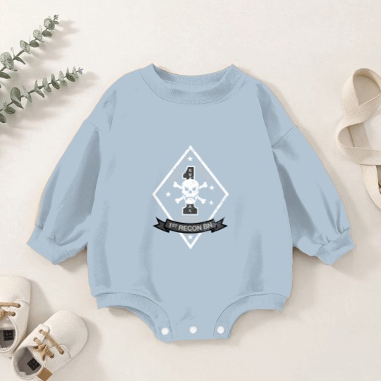 Discover 1st Recon Battalion Baby Romper Sweatshirts