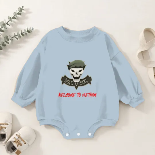 Discover macv sog welcome to vietnam Baby Romper Sweatshirts