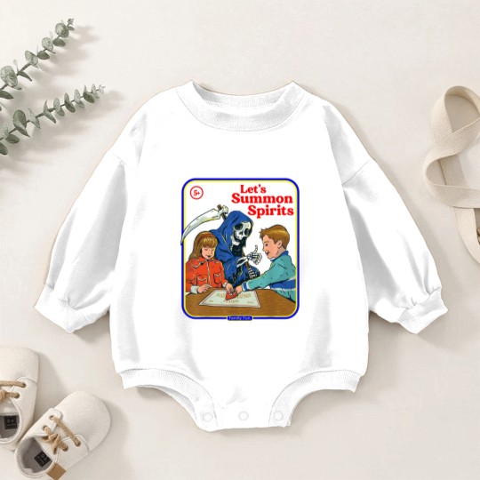 Discover Lets Summon Ghosts - Summon Ghosts - Baby Romper Sweatshirts
