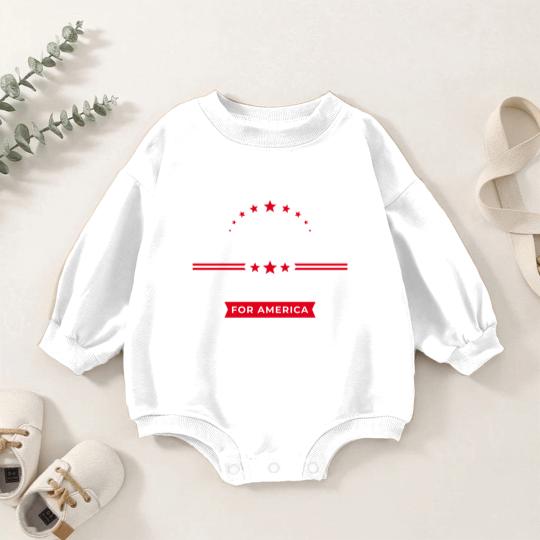 Discover Eisenhower Nixon Baby Romper Sweatshirts Baby Romper Sweatshirts Ike 1952 Campai Baby Romper Sweatshirts