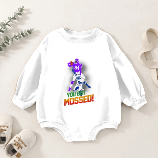 Discover Pretty You Got Mossed Baby Romper Sweatshirts